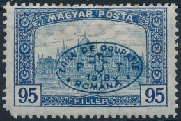 * Debrecen I. 1919 Magyar Posta 95f Garancia Nélkül (**50.000) (sarokhiba / Corner Fault) - Sonstige & Ohne Zuordnung