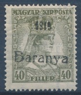 ** Baranya I. 1919 Zita 40f Antikva Számokkal, Garancia Nélkül (**96.000) - Other & Unclassified