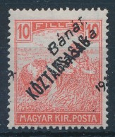 ** Bánát-Bácska 1919 Arató/Köztársaság 10f Bodor... - Other & Unclassified