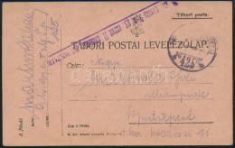 1918 Tábori Posta LevelezÅ‘lap 'M. Kir. Kassai 9. H.gy. Ezred 11. Zászlóalj... - Sonstige & Ohne Zuordnung