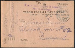 1917 Tábori Posta LevelezÅ‘lap 'K.u.k. Reservespital In Losoncz' - Sonstige & Ohne Zuordnung