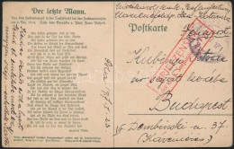 1917 Tábori Posta Képeslap / Field Postcard 'K.u.K. Seeflugleitung Pola' + 'K.u.K. MP POLA' - Sonstige & Ohne Zuordnung