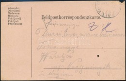 1917 Tábori Posta LevelezÅ‘lap 'HP 448' - Sonstige & Ohne Zuordnung