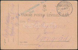 1917 Tábori Posta LevelezÅ‘lap 'K.u.k. Feldjägerbataillon No.28' + 'FP 416 B' - Sonstige & Ohne Zuordnung