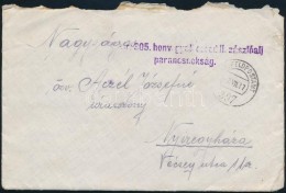 1917 Tábori Posta Levél 'M.kir. 305 Honv. Gyal. Ezred II. Zászlóalj... - Sonstige & Ohne Zuordnung