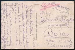 1917 Tábori Posta Képeslap '...HADOSZT KIKÉPZÅ CSOPORT POSTABÉLYEGZÅJE' + 'HP 171' - Sonstige & Ohne Zuordnung