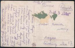~1916 Tábori Posta Képeslap 'S.M.S. Gaa' (sérült) - Sonstige & Ohne Zuordnung