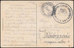 1915 Képeslap Haditengerészeti Postával / Navy Mail Postcard 'K.u.K. KRIEGSMARINE / KAISER... - Altri & Non Classificati