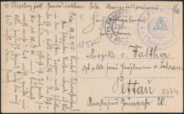 1915 Képeslap Haditengerészeti Postával / Navy Mail Postcard 'K.u.K. KRIEGSMARINE / KAISER... - Other & Unclassified