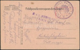 1915 Tábori Posta LevelezÅ‘lap 'K.u.k. FELDSPITAL Nr.8/12' - Altri & Non Classificati