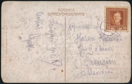 Kuk Feldpost 1918 Képeslap 'ALIPAS IN MOST' - Sonstige & Ohne Zuordnung