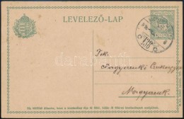 1916 Díjjegyes LevelezÅ‘lap 'NAGYKANIZSA-WIEN' Mozgóposta Bélyegzéssel - Other & Unclassified