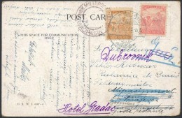 1916 Képeslap Horvátországból Bosniába, Továbbküldve/ Postcard From... - Other & Unclassified
