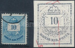 O 1874 10kr KettÅ‘s Lemezkarc, 64. ívhely - Other & Unclassified