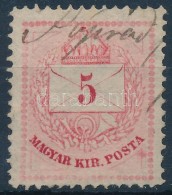 O 1874 5kr Kézzel érvénytelenítve 'Poprád' - Altri & Non Classificati