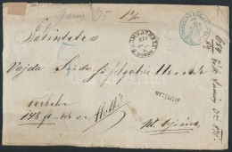 1871 Ex Offo Pénzeslevél 'SZOMBATHELY' (E 3.25, Gudlin 500 Pont) - Other & Unclassified