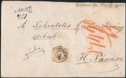 ~1870 15kr + 10kr 3. Súlyfokozatú Ajánlott Levélen ,,DEBRECZEN' -... - Sonstige & Ohne Zuordnung