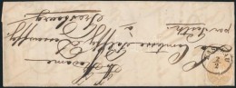 ~1863 15kr Levélen ,,KASCHAU' - ,,PRESSBURG' - Other & Unclassified