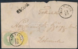 ~1861 2kr + 3 Kr Ajánlott Levélen (hátoldali Bélyeg Hiányzik) ,,KIS... - Other & Unclassified