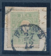 1858 3kr Zöld ,,PESTH' - Altri & Non Classificati