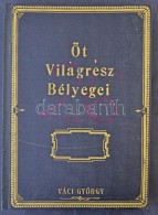 18 Fekete Lapos 10 Soros Nagyalakú Berakó Öt Világrész Bélyegei Váci... - Other & Unclassified