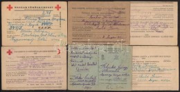 1945-1948 12 Db Magyar és Orosz NyelvÅ± Hadifogoly LevelezÅ‘lap, Közte Néhány... - Altri & Non Classificati