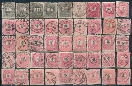 O 45 Db Krajcáros Bélyeg Stecklapon / 45 Karjcár Stamps On Stockcard - Other & Unclassified