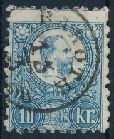 O 1871 Réznyomat 10kr Képbe Fogazva ,,BARÓTH' - Altri & Non Classificati