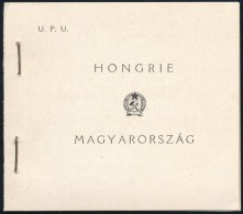 ** 1949 UPU : Két Szélén Fogazott C Hatostömbök  ( 35.000) / UPU  Booklet With 3... - Other & Unclassified