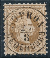 O 1867 15kr Luxus KétnyelvÅ± 'SOPRON / OEDENBURG' Bélyegzéssel - Sonstige & Ohne Zuordnung