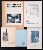Vegyes Ex Libris Szakirodalom Tétel: Katalógusok, értesítÅ‘, Mappák, Stb.;... - Other & Unclassified