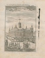 Cca 1690 Palais Du Roi De Svede. Koppenhágát ábrázoló Rézmetszet.... - Prints & Engravings