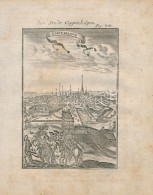 Cca 1690 Copenhague. Koppenhágát ábrázoló Rézmetszet. Megjelent: Alain... - Stampe & Incisioni