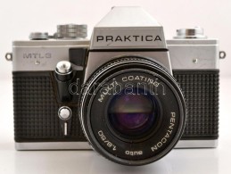 Pentacon Praktica MTL 3 FényképezÅ‘gép, Pentacon Auto 1,8/50 Objektívvel, Eredeti... - Macchine Fotografiche