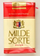 'MILDE SORTE' Magyar, Bontatlan Csomag Cigaretta, Sérült Fólia - Other & Unclassified