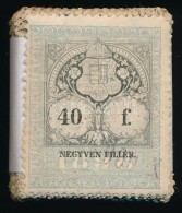 1898 40f Illetékbélyeg 150 Db-os Kötegben - Unclassified