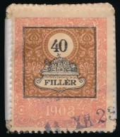 1903 40f Illetékbélyeg 100 Db-os Kötegben - Unclassified