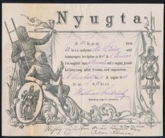 1880 Muraszombat Díszes KéményseprÅ‘ Számla / Chimneysweep Invoice - Non Classificati