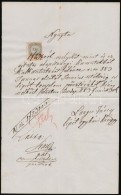 1883 Budapest Lipótvárosi Plébánia Nyugtája, 7 Kr.... - Unclassified