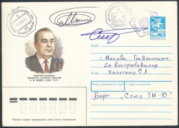 Gennagyij Sztrekalov (1940-2004) és Gennagyij Manakov (1950- ) Szovjet Å±rhajósok... - Other & Unclassified