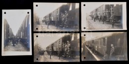 1921 Második Visszatérési Kísérlet, A 'királypuccs' Fotói, 5 Db... - Sonstige & Ohne Zuordnung