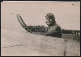 1913  Perryeyson Francia RepülÅ‘s Az Asperni Nemzetközi RepülÅ‘versenyen. Korabeli... - Sonstige & Ohne Zuordnung