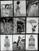 Cca 1974 Az Emberi Test Szépsége, Szolidan Erotikus Felvételek, 13 Db Vintage Fotó,... - Sonstige & Ohne Zuordnung