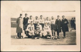 Ccac 1920 A Budaörsi Futballcsapat Csoportképe, Fotólap, Helytörténeti Anyag, 9x14... - Sonstige & Ohne Zuordnung