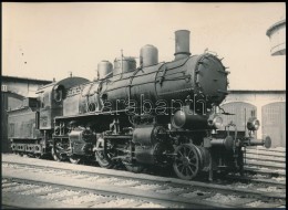 Cca 1920-1930 Ganz-mozdony, Fotó, 12×17 Cm - Sonstige & Ohne Zuordnung