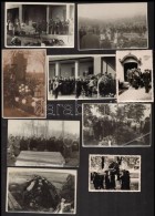 Cca 1925 Temetési Szertartáson Készült Fotók, összesen 18 Db, 7x10 és... - Sonstige & Ohne Zuordnung