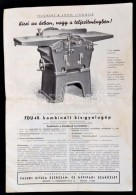 Cca 1930 Teichert & Sohn Szerszámgépek Képes Prospektusa, Faludi Gyula Szerszám-... - Advertising