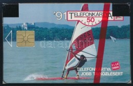 1991 Használatlan Balaton Surf Telefonkártya, Bontatlan Csomagolásban - Unclassified