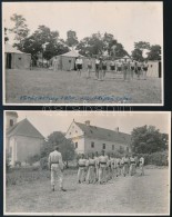 1929 Vörösberény, AltisztképzÅ‘ - Jutas, 2 Db Fotó, 8,5x13,5 Cm - Sonstige & Ohne Zuordnung