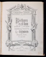 Cca 1872 Beethoven Album, 30 Ausgewählte Lieder Für Eine Singstimme Mit Begleitung Des Pianoforte, Kotta... - Non Classificati